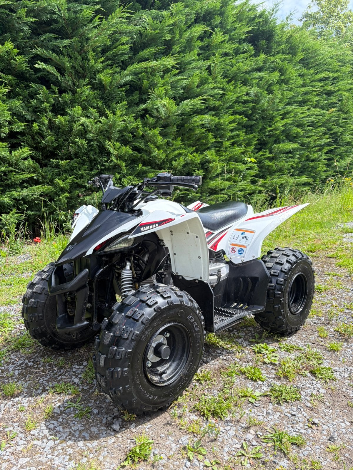Yamaha YFM Raptor 50 Quad, 49 cc, 11 kW of minder, 1 cilinder