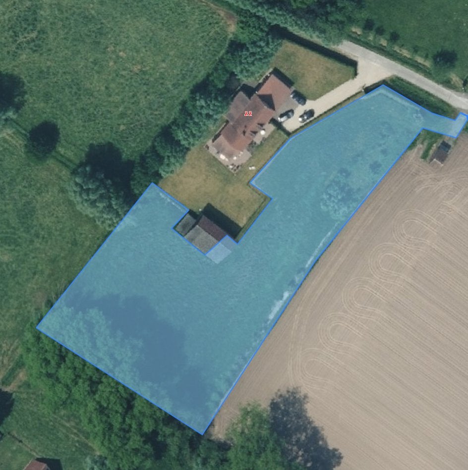 Weide te huur in Zulte – 4000 m², Pâturage, 2 ou 3 chevaux ou poneys