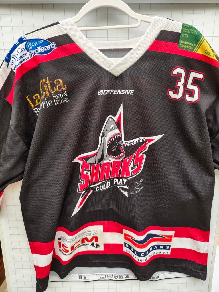 Ijshockey jersey shirt maat medium, Sport en Fitness, IJshockey, Ophalen of Verzenden, Gebruikt, Kleding