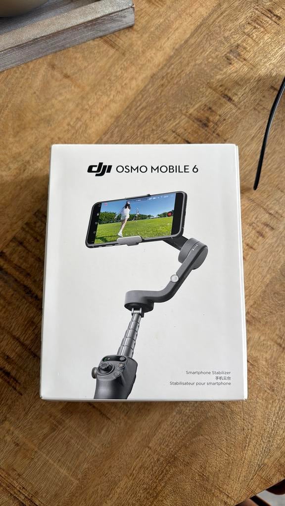 DJI Osmo Mobile 6 (OM 6), ongebruikt met factuur, Audio, Tv en Foto, Fotografie | Statieven en Balhoofden, Zo goed als nieuw, Ophalen