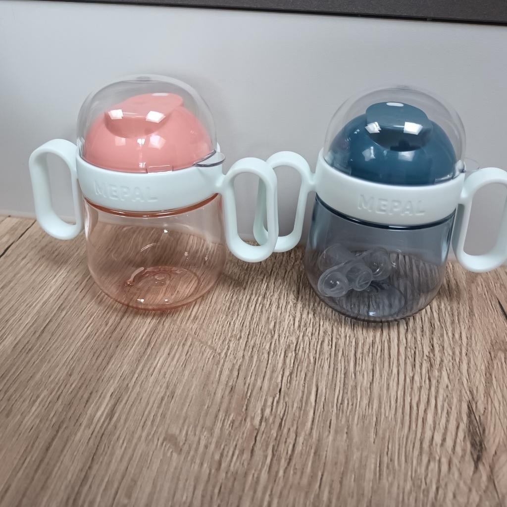 Drinkflessen Mepal en Oxo, Kinderen en Baby's, Ophalen, Gebruikt, Overige typen