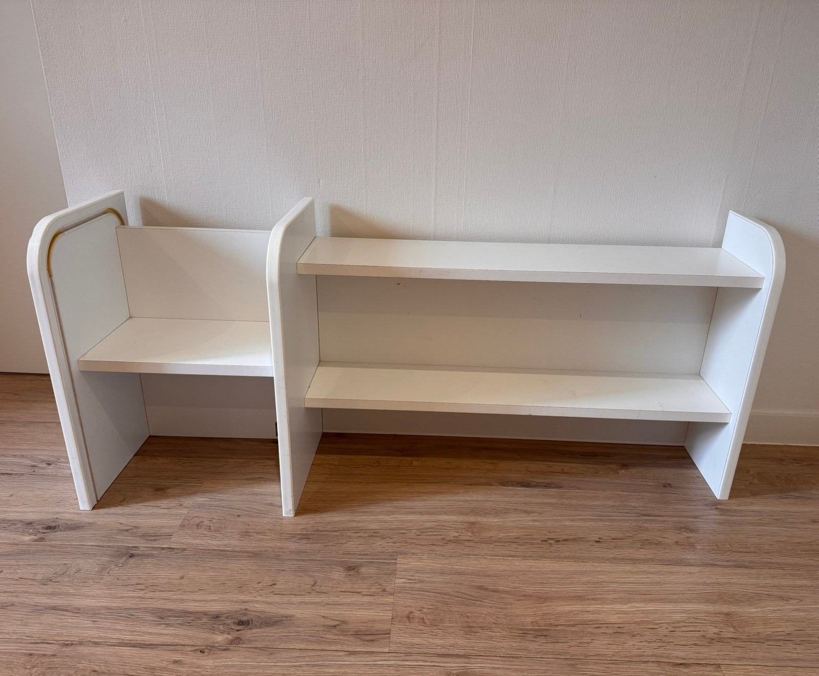 Étui (livre) blanc, 25 à 50 cm, Avec tablette(s), Moins de 100 cm, Klassiek wit