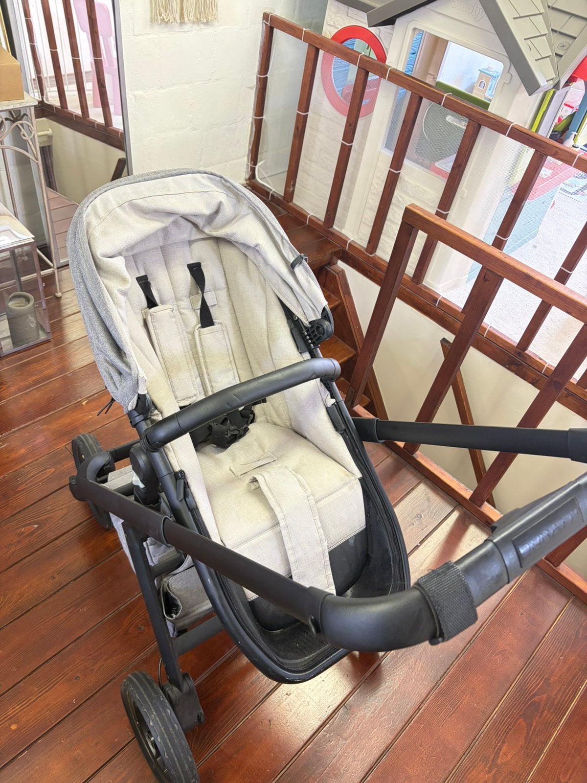 Dubatti kinderwagen met slaapmand en winterzak, Kinderen en Baby's, Ophalen, Zo goed als nieuw