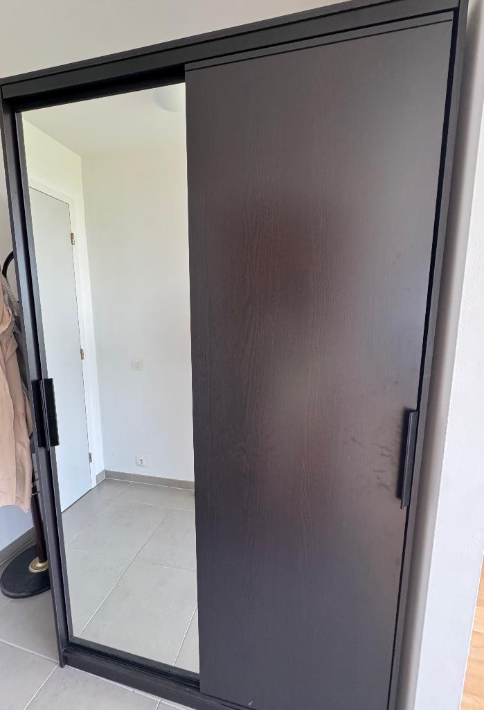 Kleerkast, Huis en Inrichting, Kasten | Kleerkasten, Ophalen, Gebruikt, Met plank(en)