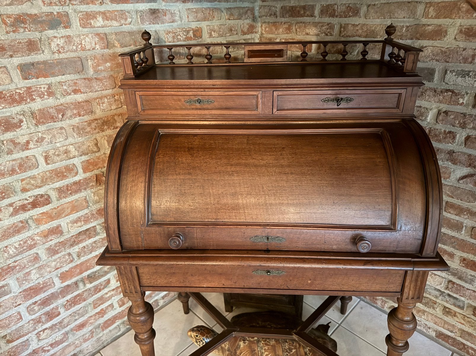 Antiek rolluik bureau, Antiek en Kunst, Ophalen
