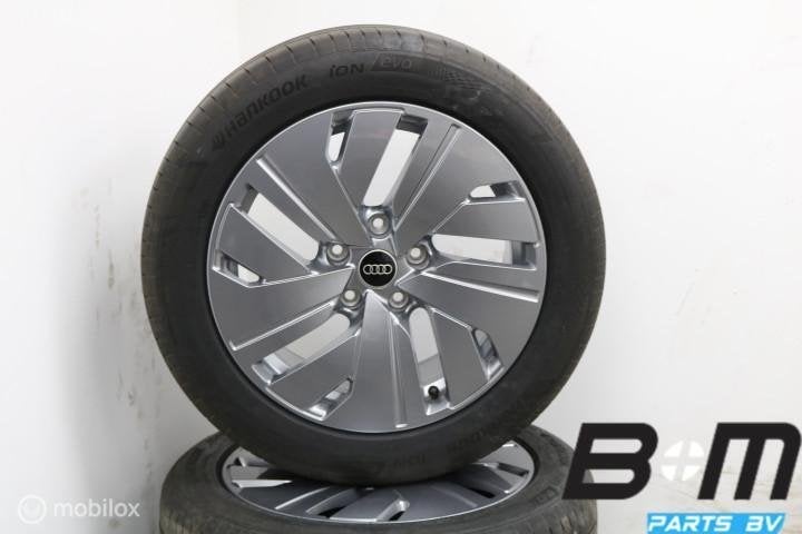ORIGINEEL! 19 inch breedset velgen Audi A6 E-Tron! 85E601025, 19 inch, Gebruikt, Banden en Velgen, Personenwagen