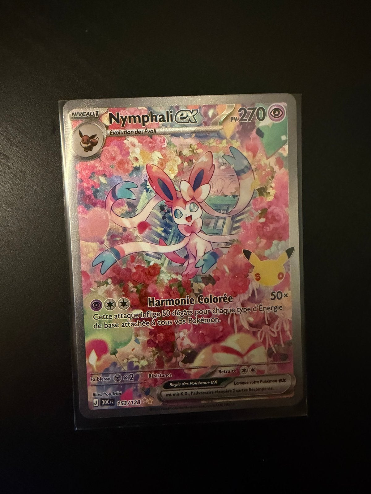 Pokemon Nymphali EX, Enlèvement ou Envoi, Comme neuf, Booster
