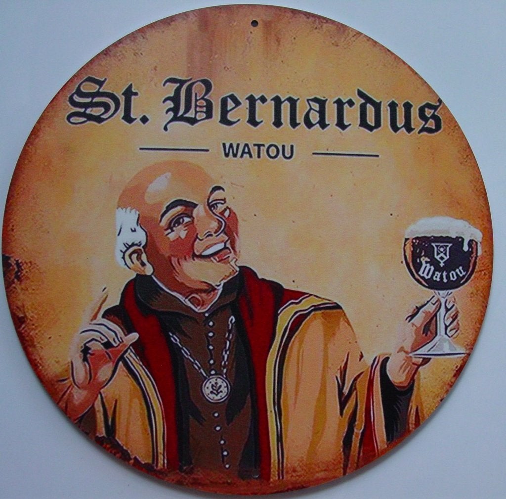 SINT BERNARDUS REKLAME -METAAL-, Ophalen of Verzenden