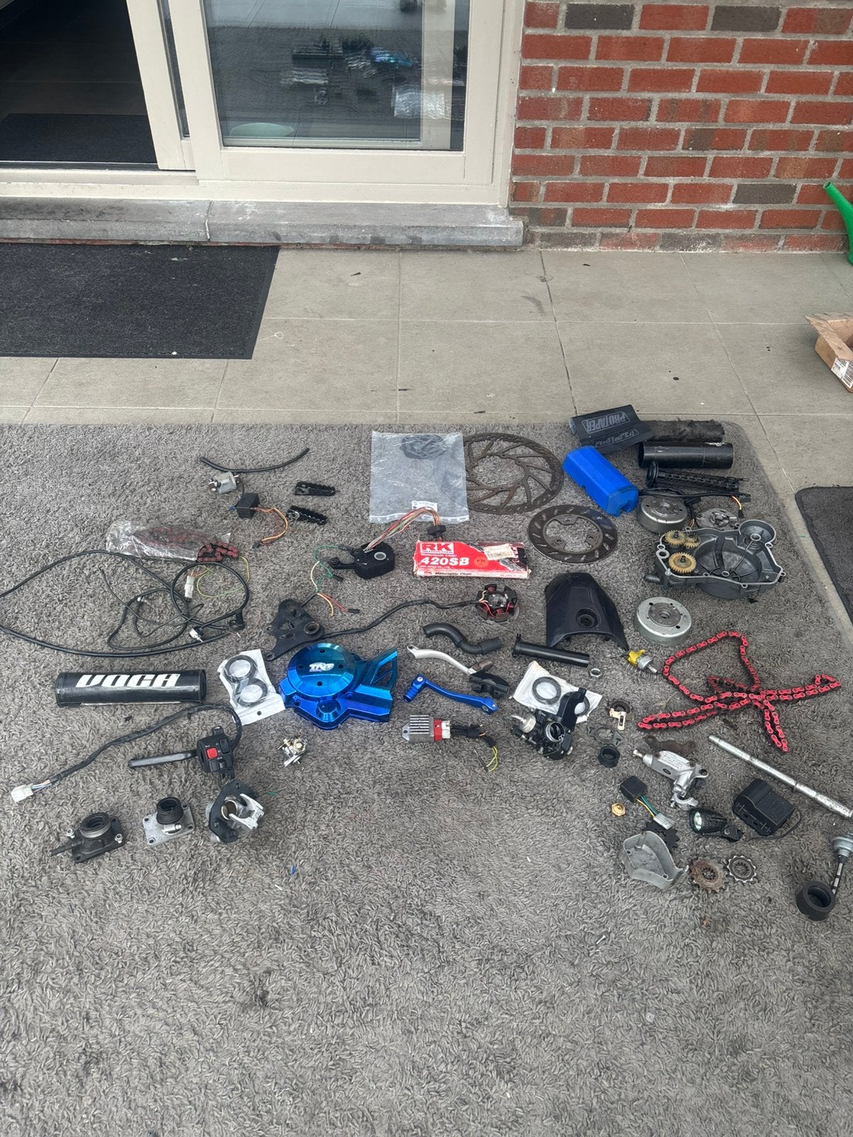 Lot onderdelen Derbi/Aprilia, Enlèvement, Utilisé