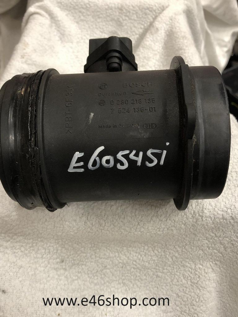 LUCHTMASSAMETER BMW 8 CILINDER BENZINE OE 13627524136, -, Utilisé, -, Enlèvement ou Envoi