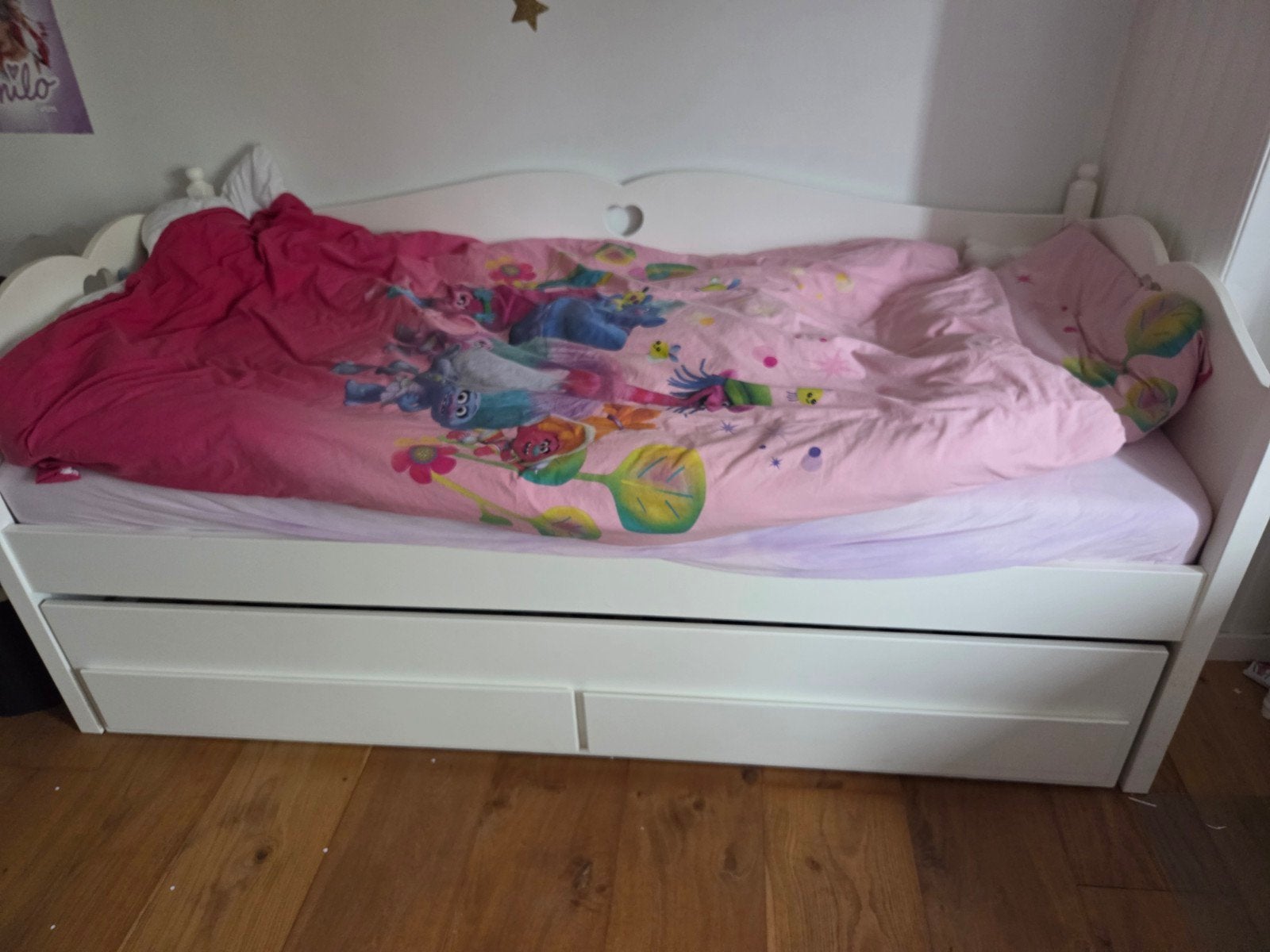 complete volhouten meisjeskamer I wit, Ophalen, Matras