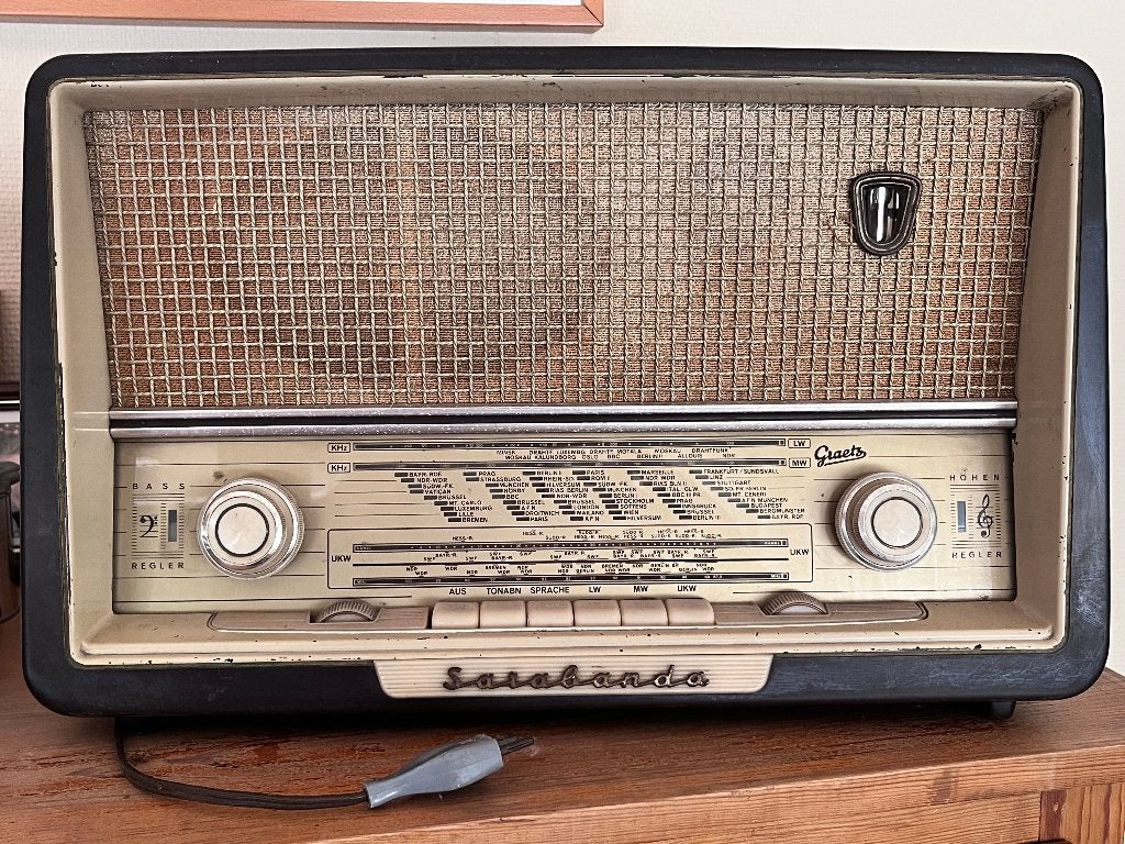 Radio Sarabanda, Audio, Tv en Foto, Radio's, Ophalen, Niet werkend, Radio