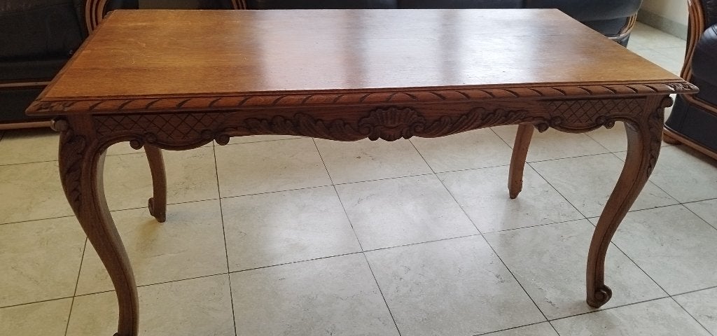 Petite table de style en chêne, Enlèvement