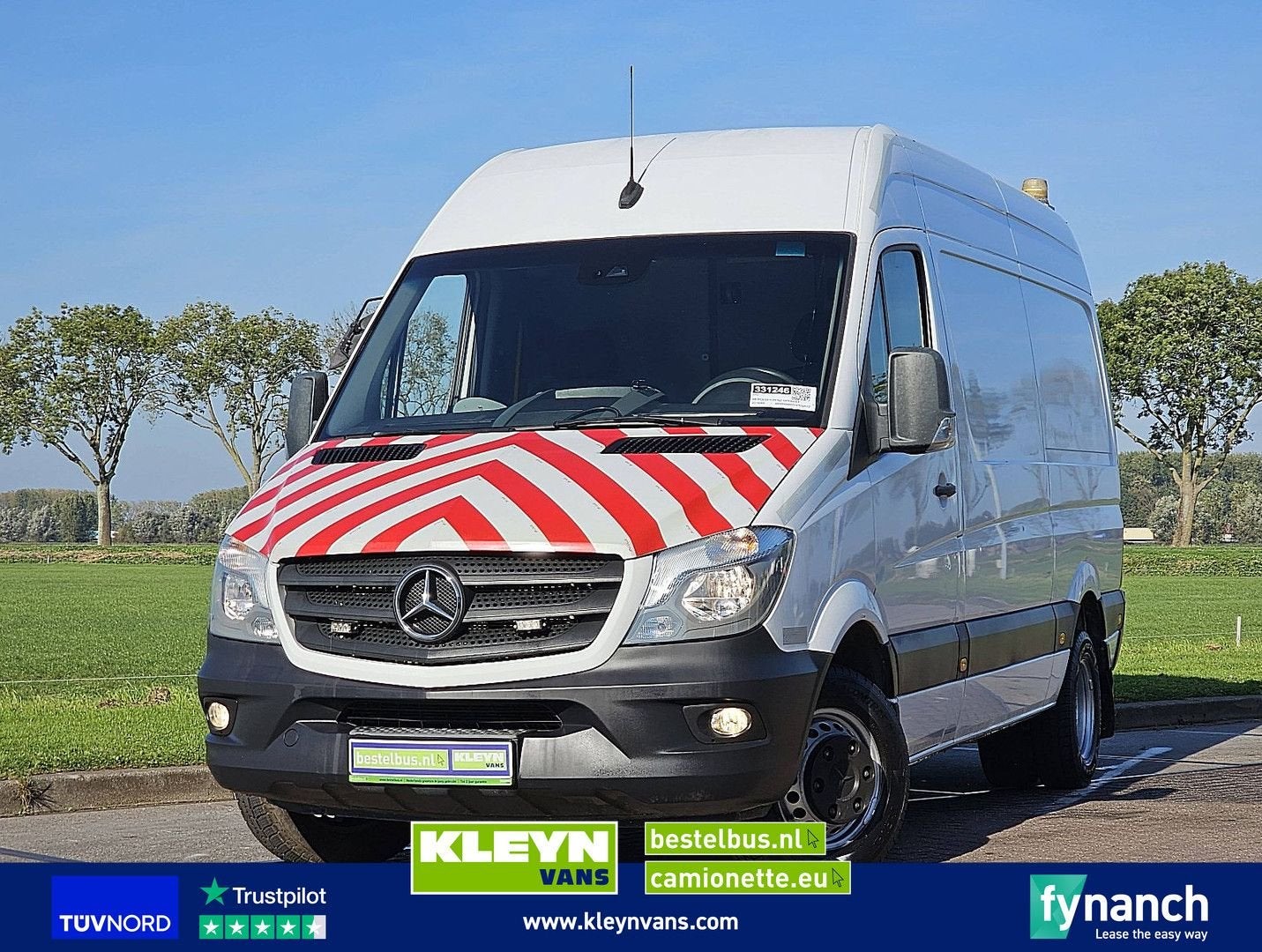Mercedes-Benz SPRINTER 519 L2H2 N2 3500Kg Trekhaak V6 3.0Ltr, Autos, Verrouillage central, Achat, Entreprise, Boîte manuelle