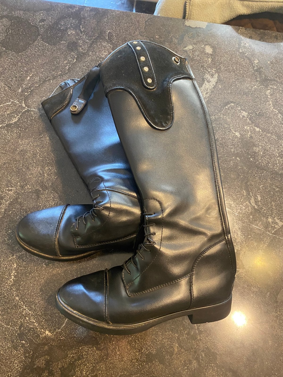 Paarden laarzen maat 37, Animaux & Accessoires, Vêtements d'équitation, Enlèvement, Comme neuf, Femmes