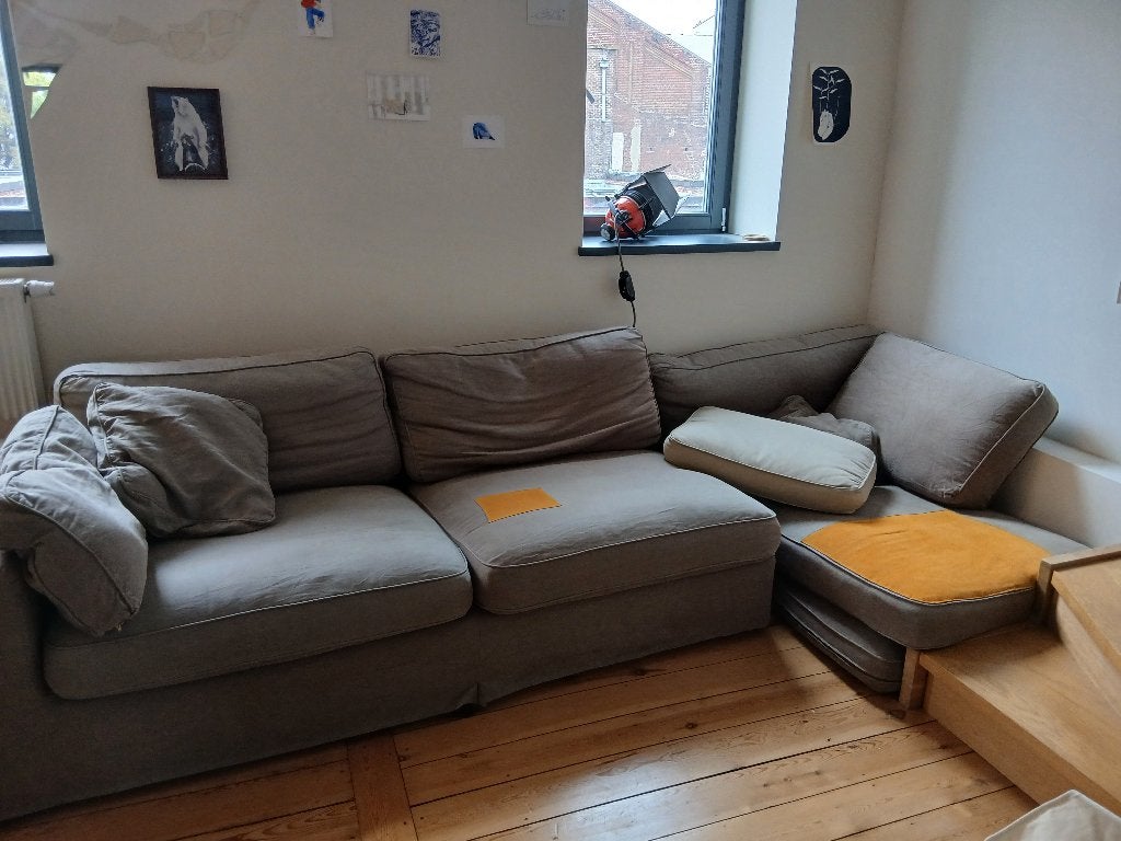Canapé, 100 à 125 cm, Banc droit, Enlèvement, Utilisé