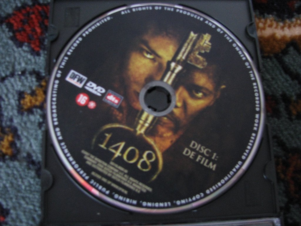 1408 DVD - Horrorfilm gebaseerd op Stephen King verhaal, Vanaf 16 jaar, Nederlands, Ophalen of Verzenden, Zo goed als nieuw