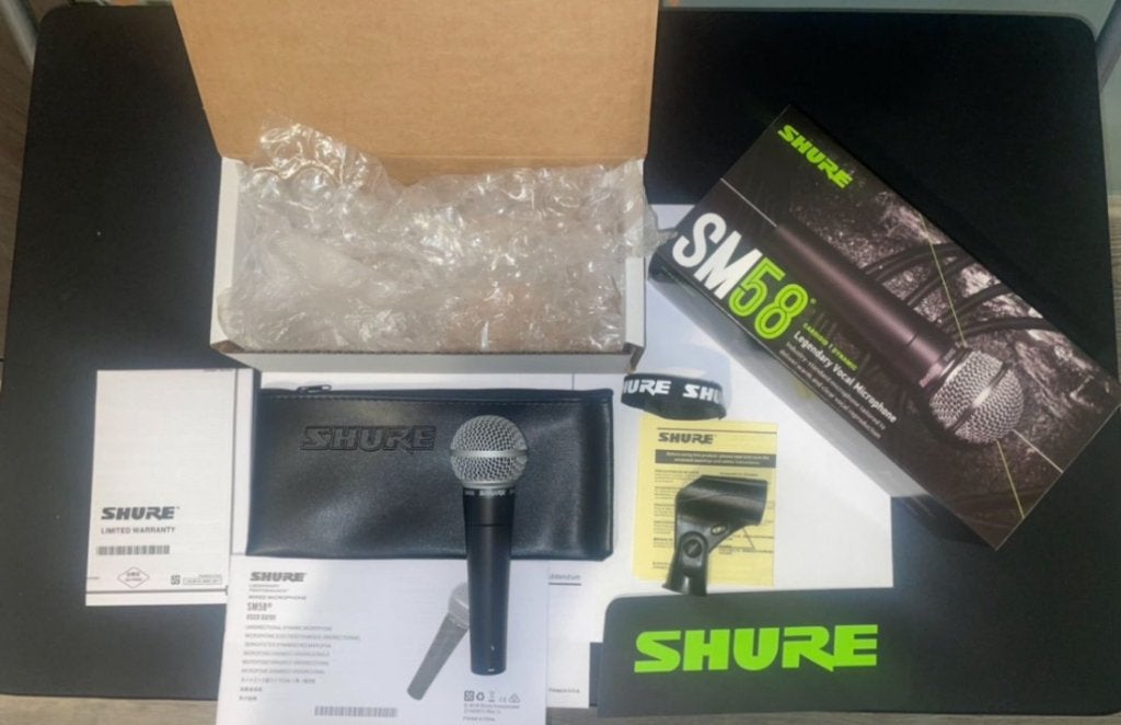 Shure SM58 microfoon, Muziek en Instrumenten, Verzenden, Nieuw, Zangmicrofoon
