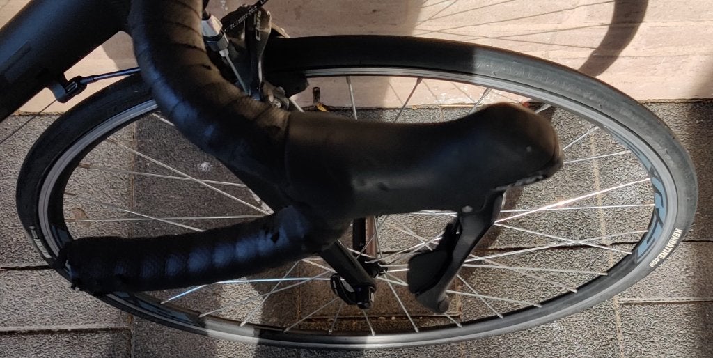 Serious Zwarte Koersfiets, Autres marques, Frein sur jante, 57 à 61 cm, Comme neuf