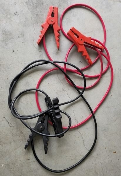 2 Câbles pour batteries de grosse puissance - 3m, Autos : Pièces & Accessoires, Enlèvement ou Envoi, Neuf
