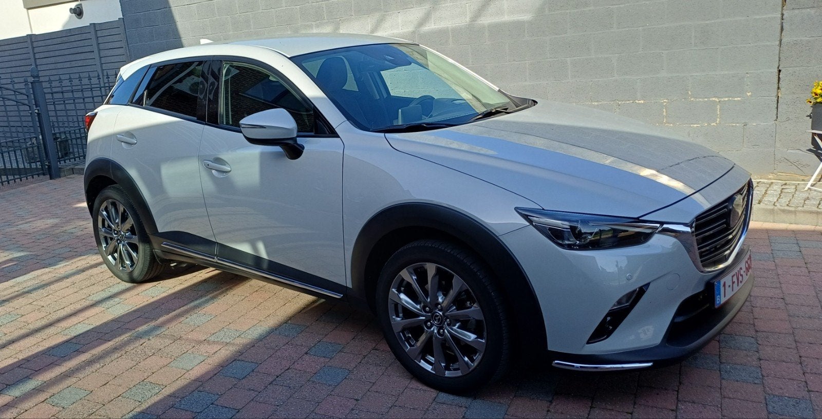 Mazda CX3-2L, Auto's, Zwart, 4 cilinders, Leder, 5 deurs