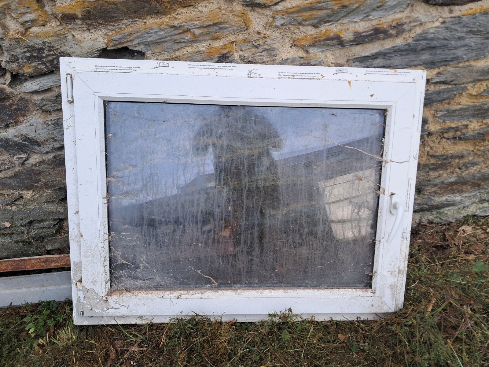 2 pvc draai kip ramen 80x104.5, Ophalen