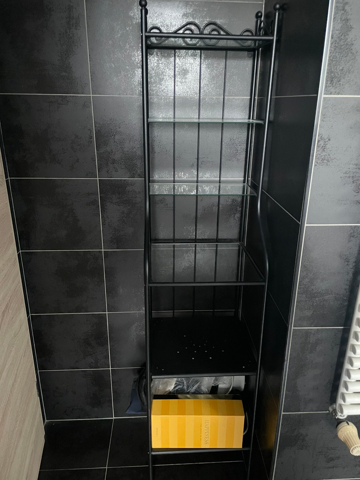 Étagère Ikea Rönnskär, Enlèvement, Comme neuf, Étagère, Verre