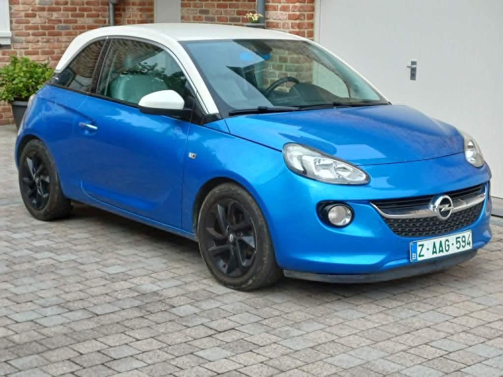 OPEL ADAM 1.2 CUIR AIR CO CTOK PRETE IMMAT, Auto's, Opel, Voorwielaandrijving, ADAM, 4 cilinders, Parkeersensor