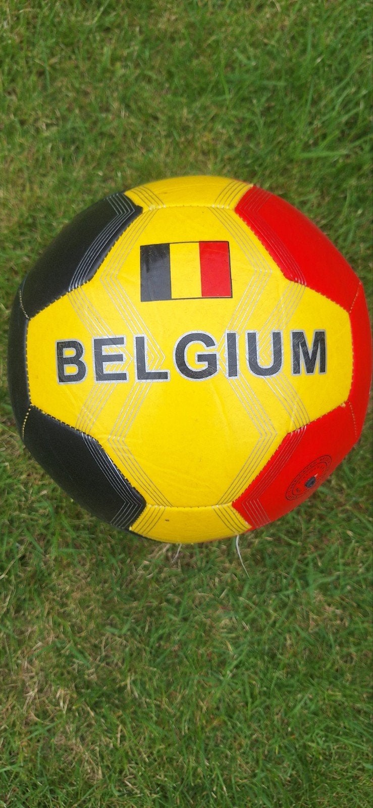NIEUW ️ lederen voetbal Belgium, Ophalen