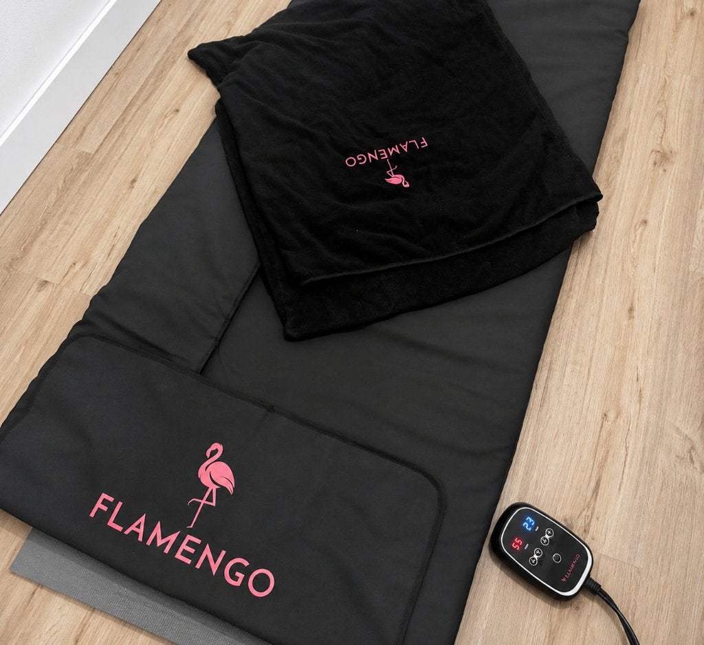 Flamengo infrarood sauna deken, Ophalen, Zo goed als nieuw, Infrarood, Complete sauna