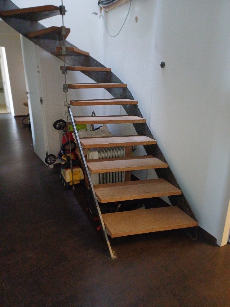 Draaitrap, Ophalen, Gebruikt, Trap, 2 tot 4 meter