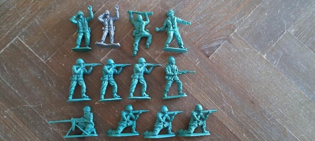 1/32 matchbox US infantry Tweede Wereldoorlog, Ophalen of Verzenden, Nieuw, Groter dan 1:35, Figuur of Figuren