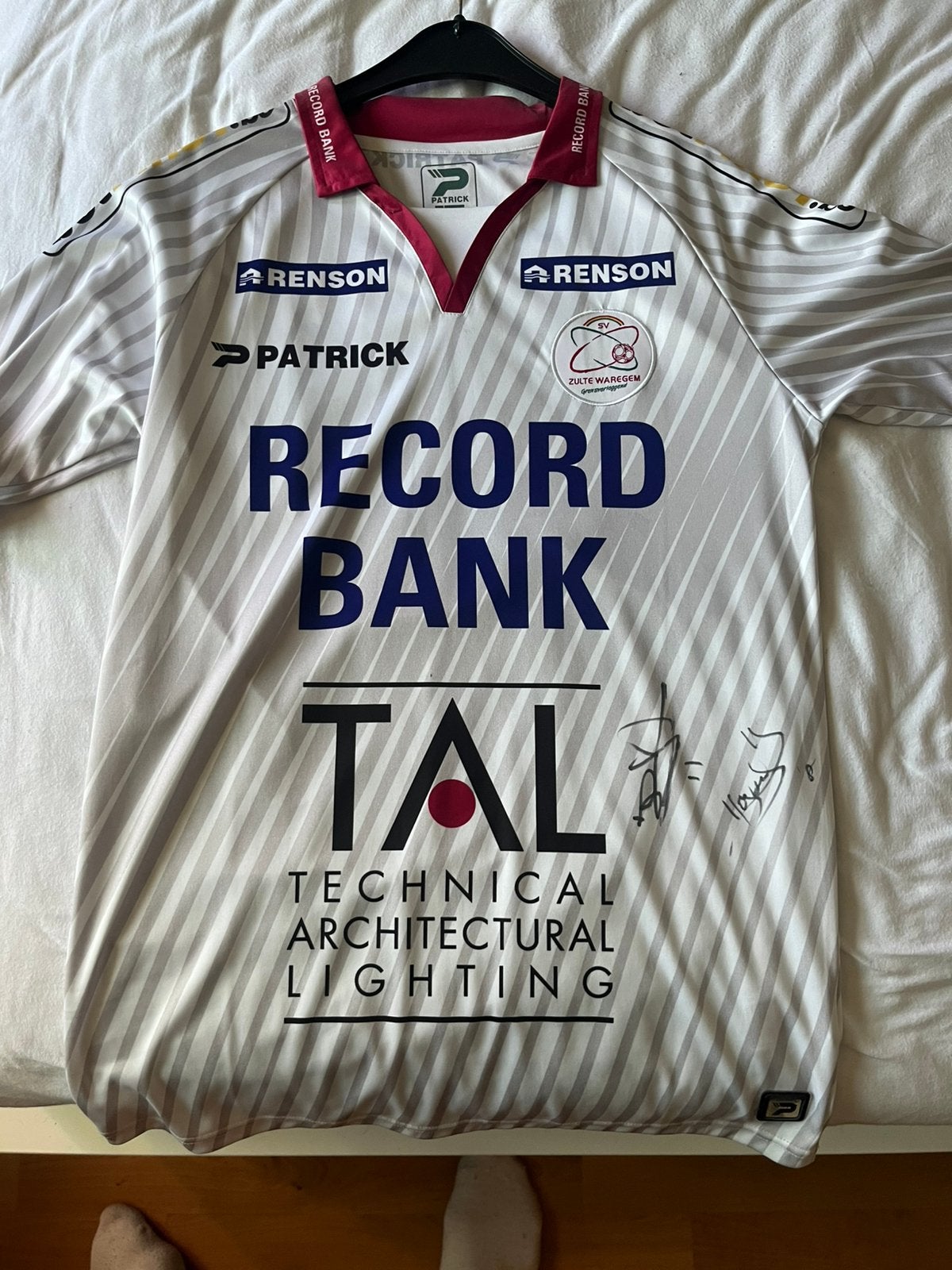 Gesigneerd truitje zulte waregem, Verzamelen, Ophalen of Verzenden, Zo goed als nieuw, Shirt