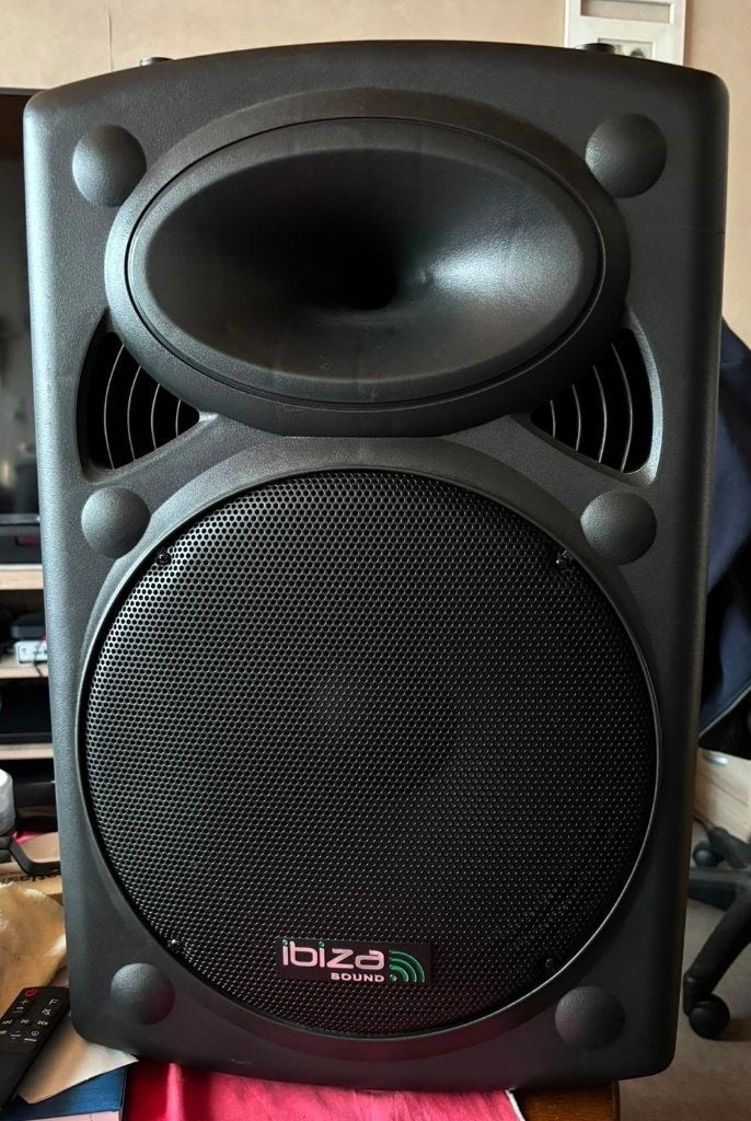 Ibiza 15inch actieve speakerset, Audio, Tv en Foto, Luidsprekerboxen, Speakerset, Zo goed als nieuw, Ophalen, 150 watt of meer