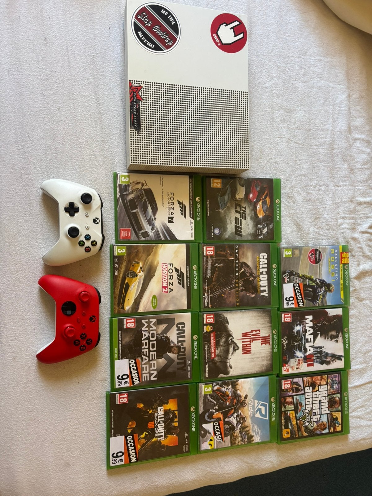 Xbox one +20 jeux, Games en Spelcomputers, Spelcomputers | Xbox One, Ophalen, Zo goed als nieuw, Xbox One