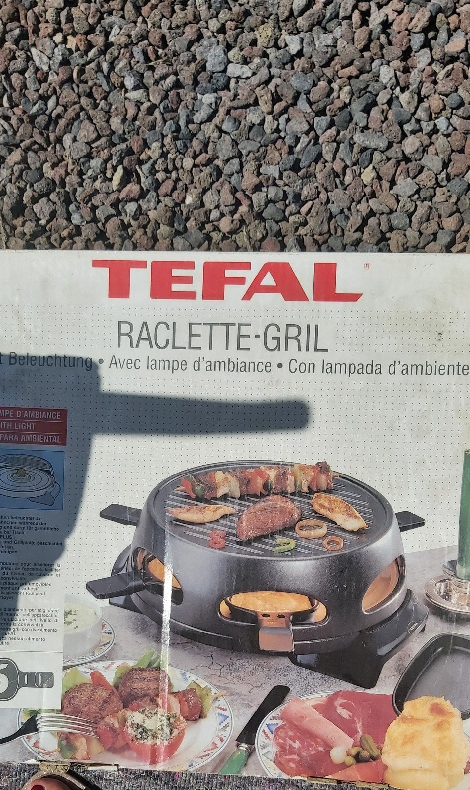Raclette grill Tefal 6 personen, Electroménager, Appareils à gourmet, Enlèvement