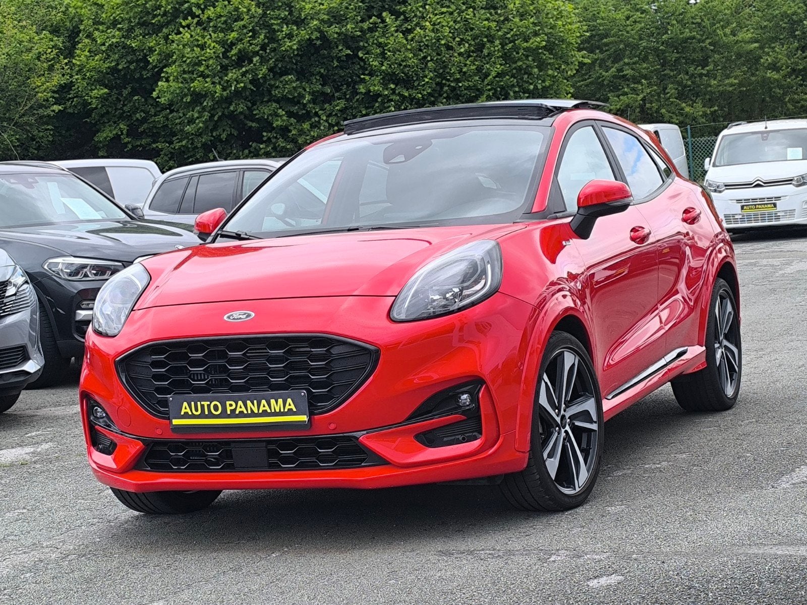 Ford Puma 1.0 EcoBoost ST-LineGPS XENON TOIT PANORAMIQUE, Autos, Ford, Rouge, Achat, Euro 6, Entreprise