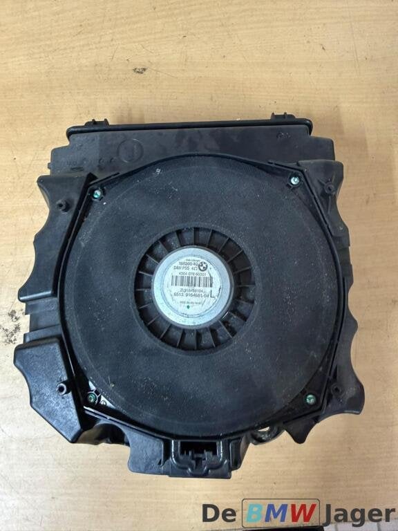 Subwoofer links BMW 5-serie Gran Turismo F07 65139164581, Gebruikt, Ophalen of Verzenden, BMW, BMW