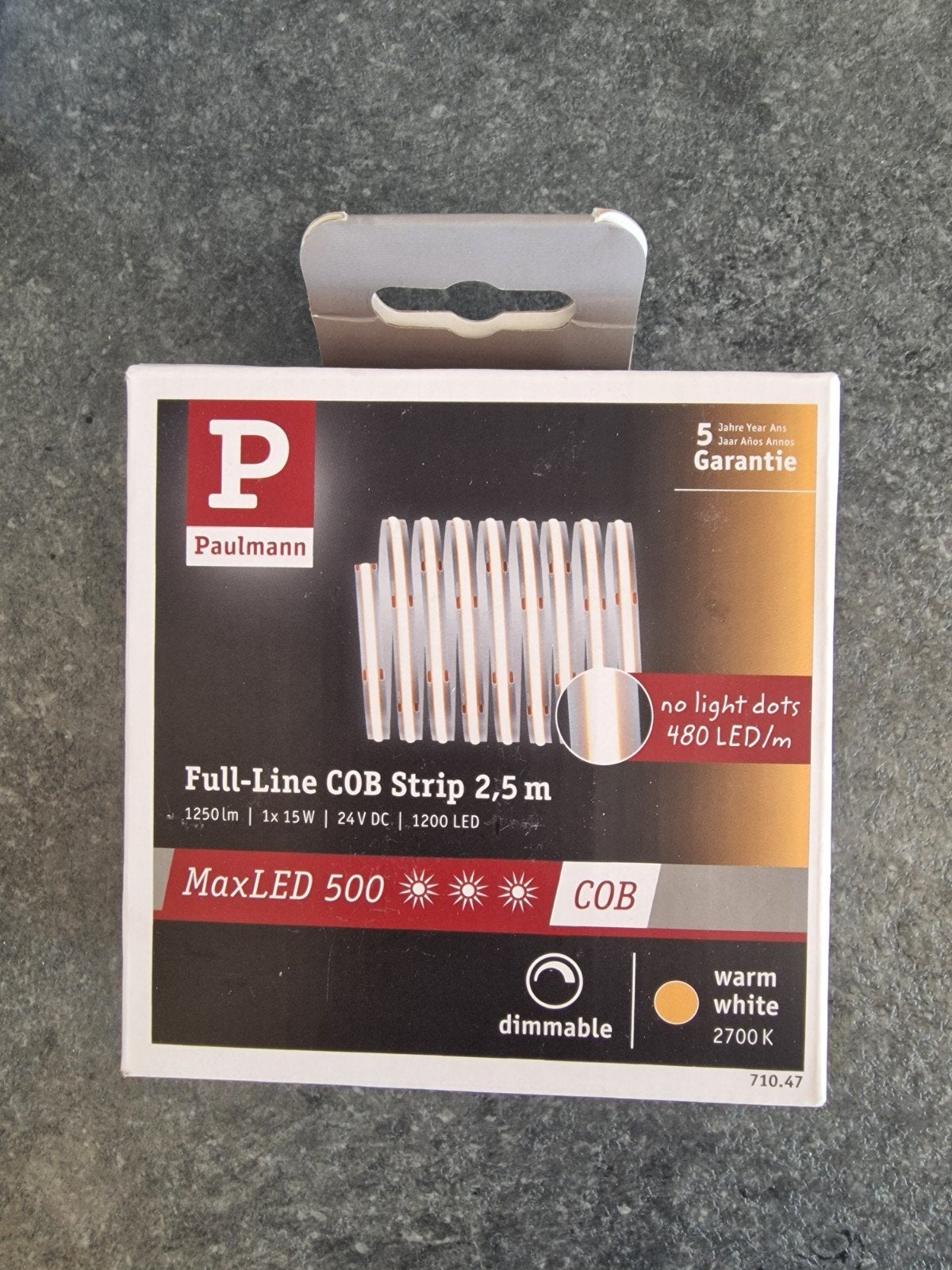 Full- Line COB MAXLED strip 2.5m (Paulmann), Doe-het-zelf en Bouw, Ophalen of Verzenden