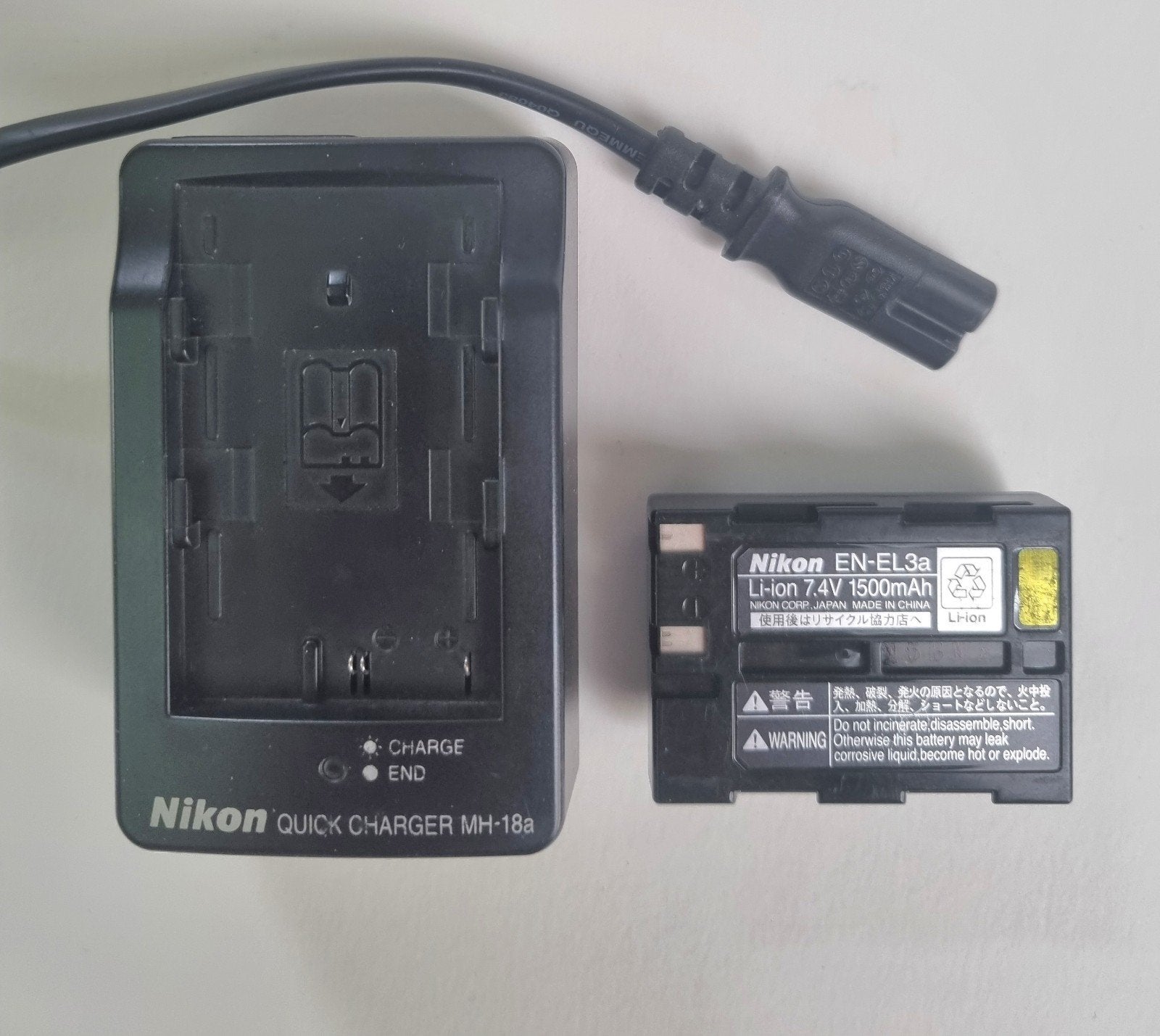 Chargeur Nikon + batterie Nikon, Nikon, Nikon, Batterie