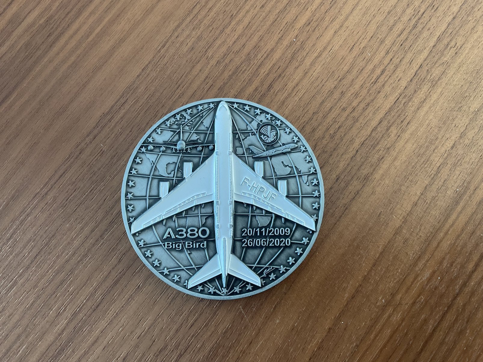 Originele Limited Edition A380 Medaille in echt zilver!, Verzamelen, Ophalen of Verzenden, Nieuw