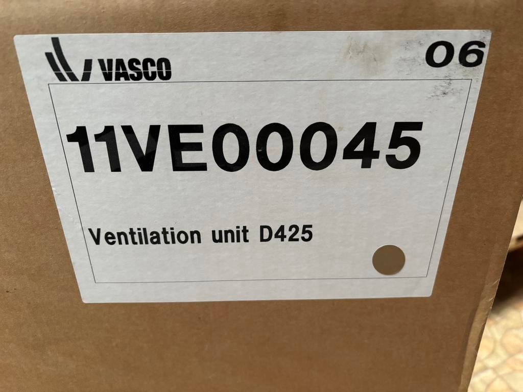 Vasco ventilatie D425 nieuw, Enlèvement, Neuf