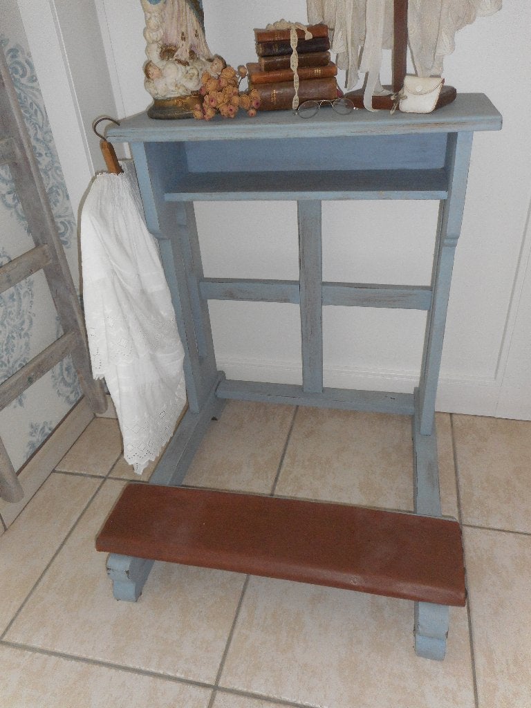 oude kniel/bidstoel hoogte 79cm breedte 66cm diepte 65cm, Enlèvement