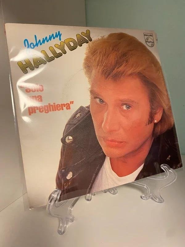 Johnny Hallyday – Solo Una Preghiera, Envoi, Utilisé, Pop