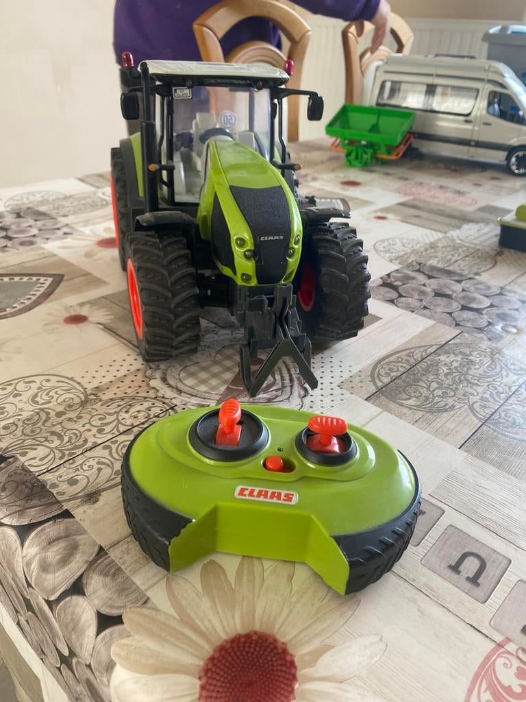 Tractor claas, Kinderen en Baby's, Speelgoed |Speelgoedvoertuigen, Ophalen, Zo goed als nieuw