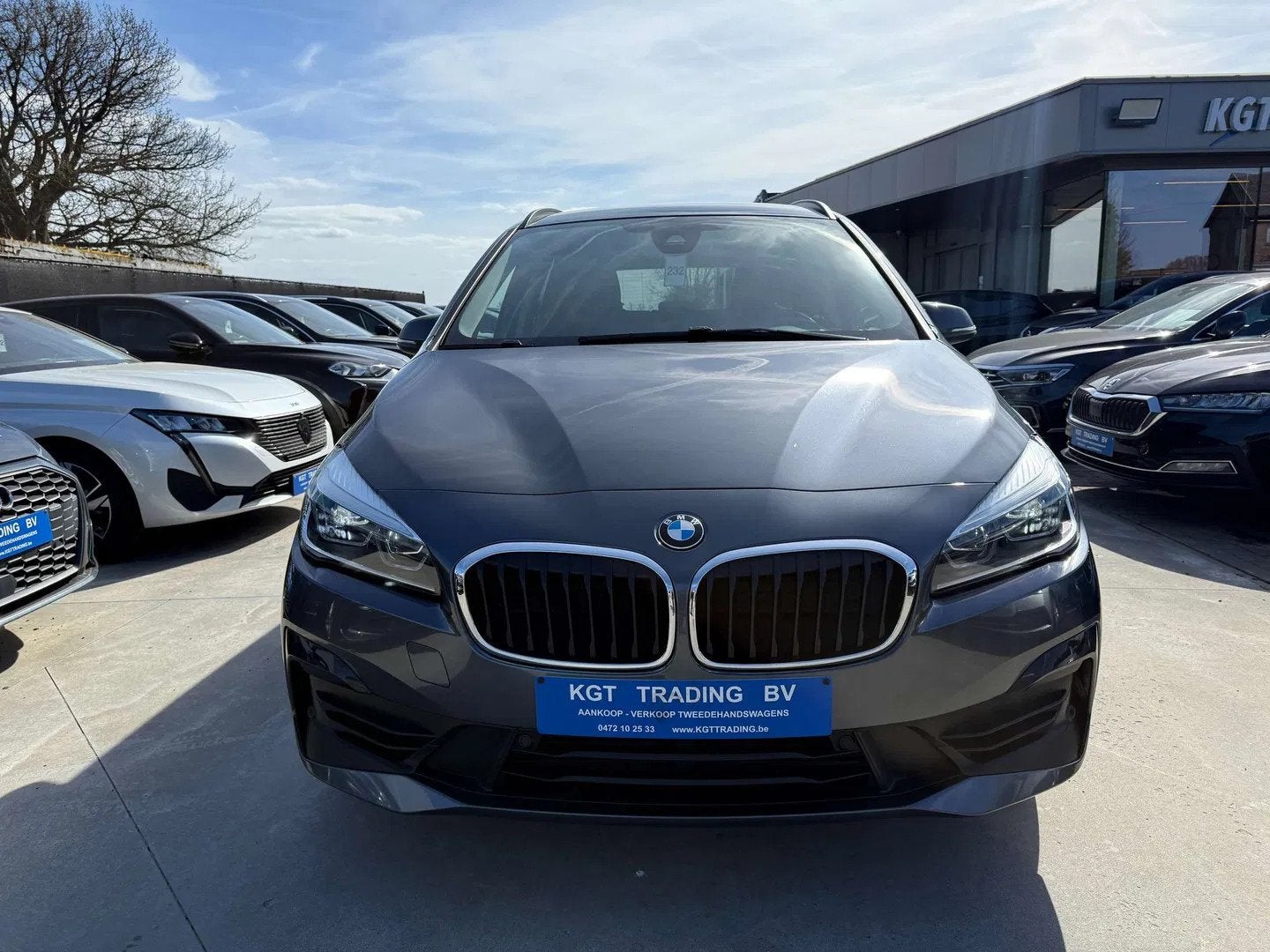BMW 2 Serie Tourer 216 DA GRAN AUTOMAAT FULL LED NAVI DAB PD, Auto's, Automaat, Stof, Gebruikt, 116 pk