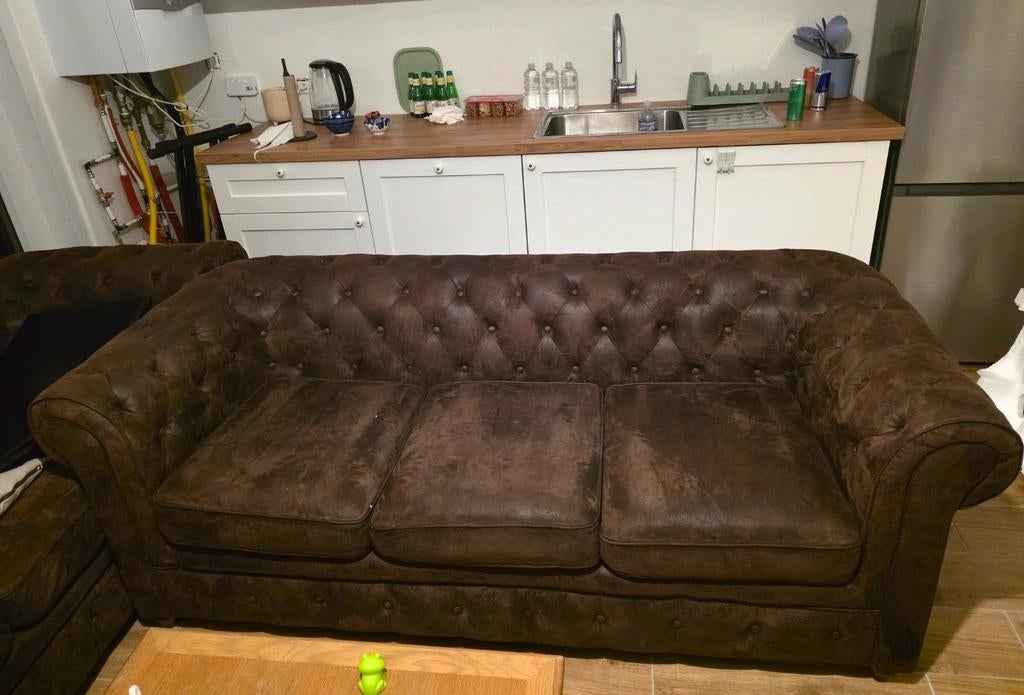 Zetel bank 3 zit maison du monde, Huis en Inrichting, Zetels | Complete zithoeken, Ophalen