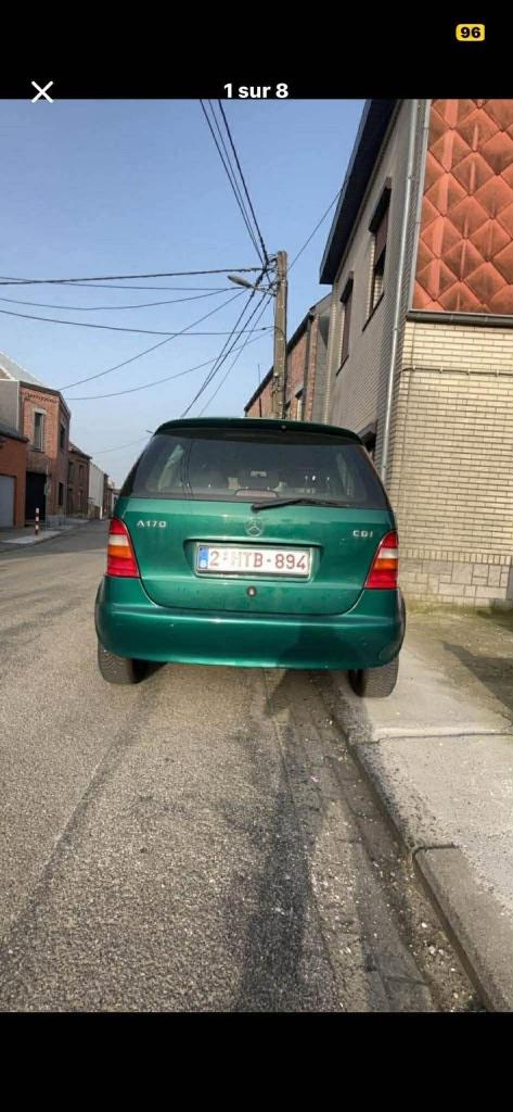 Mercedes classe a prêt à immatriculer, Auto's, Mercedes-Benz, Particulier, A-Klasse, Diesel, Euro 3, Coupé, 5 deurs, Handgeschakeld
