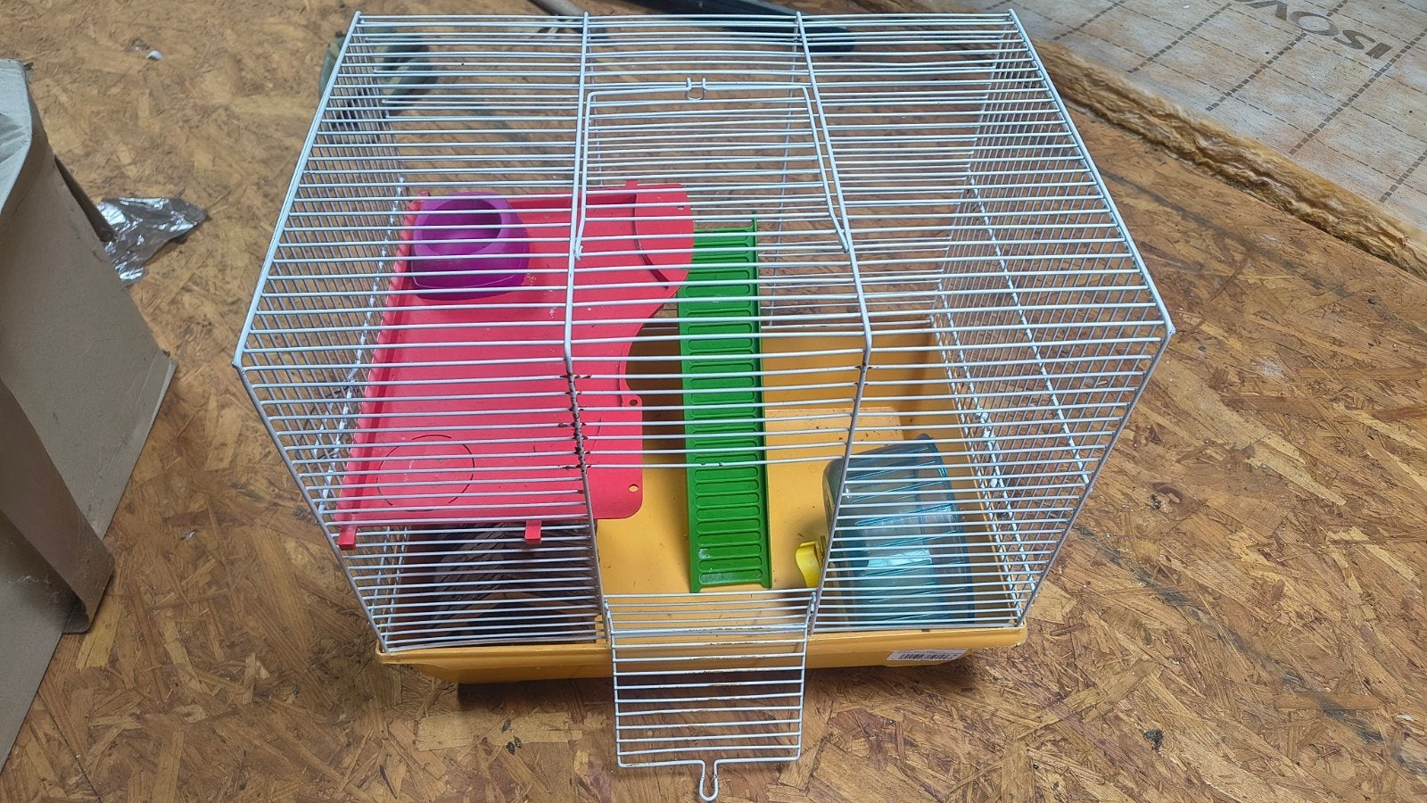 hamsterkooi met toebehoren, Dieren en Toebehoren, Ophalen, Kooi, Hamster