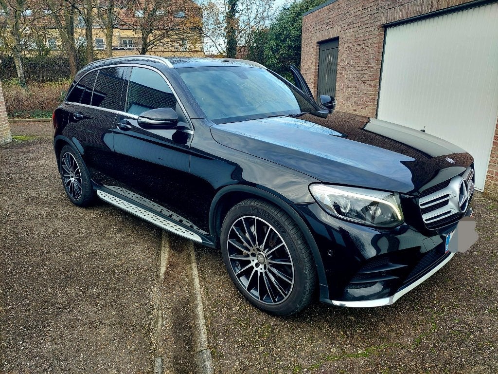 MERCEDES GLC 220d 4Matic Launch Edition, Auto's, Mercedes-Benz, Automaat, Parkeersensor, Zwart, GLC